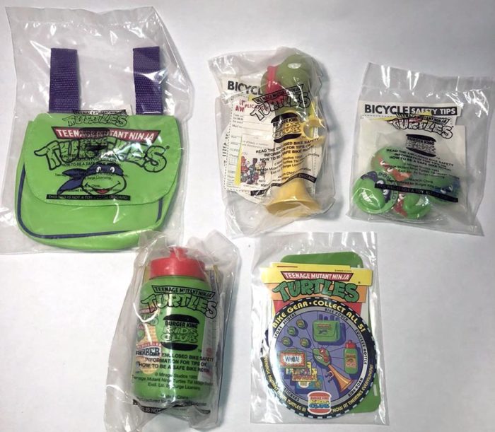 ninja turtles burger king toys