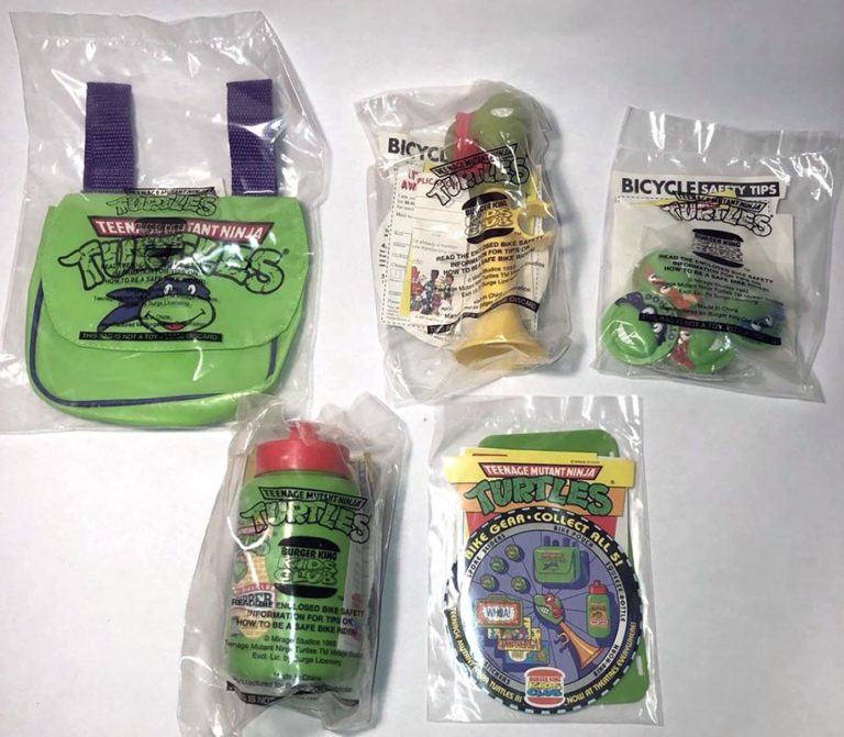 burger king ninja turtles toys