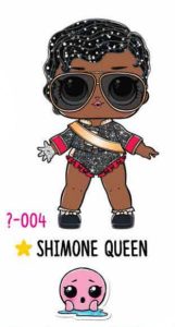 L.O.L. Surprise! Makeover Series Hair Goals – 1-004 Shimone Queen