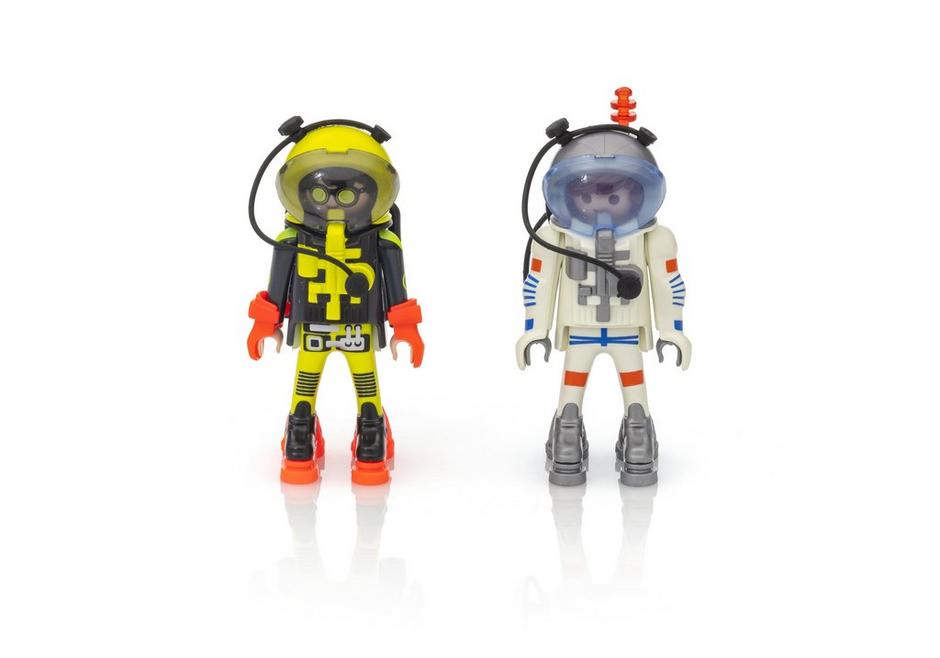 Space man Astronaut  Figure from Set 9448 Playmobil Spaceman  Figure 