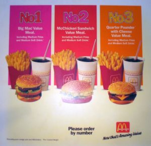 McDonald’s Promotions 1980’s – Order by Number – Kids Time