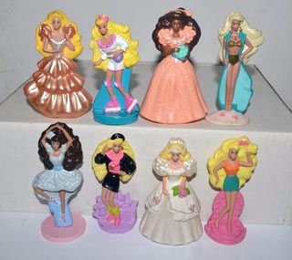 mcdonalds barbie happy meal toys 1992