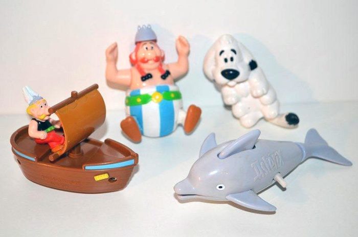 LOT COMPLET 60 FIGURINES ASTERIX Happy Meal 2019 Mc do Mc Donald's Mac