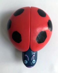 LOOSE McDonald's 1996 ERIC CARLE Finger Puppet Very Busy SPIDER Ladybug PICK TOY 
