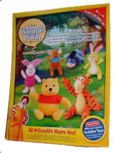 winnie the pooh happy meal toys