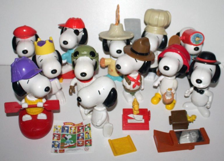 mcdonald's peanuts toys