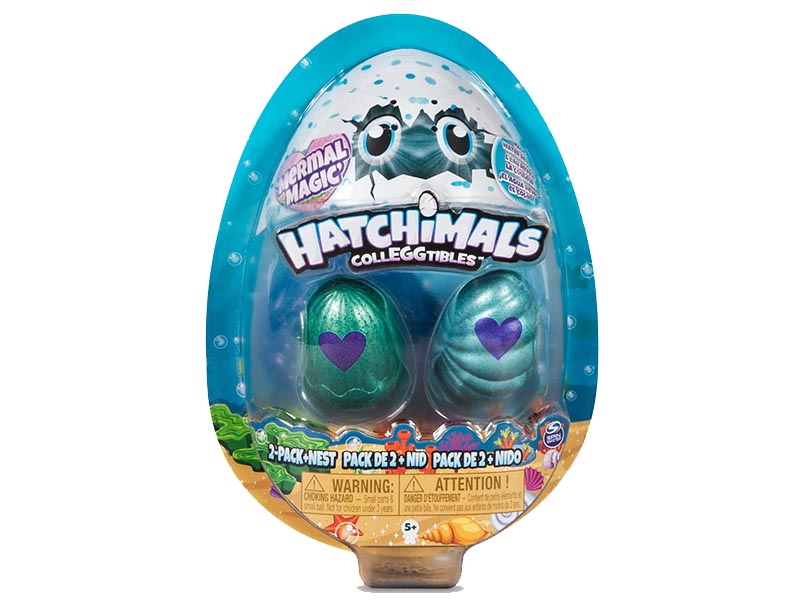 Hatchimals CollEGGtibles Mermal Magic 2pk Nest with Season 5 Hatchimals