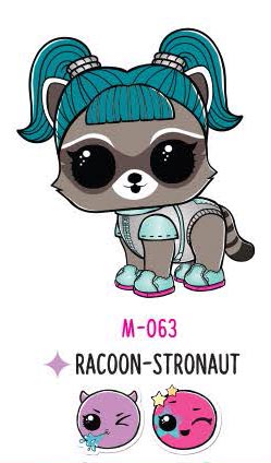 racoon stronaut lol