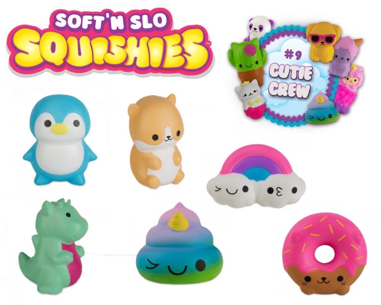 Soft’n Slo Squishies Series 9 Cutie Crew – List Checklist – Kids Time