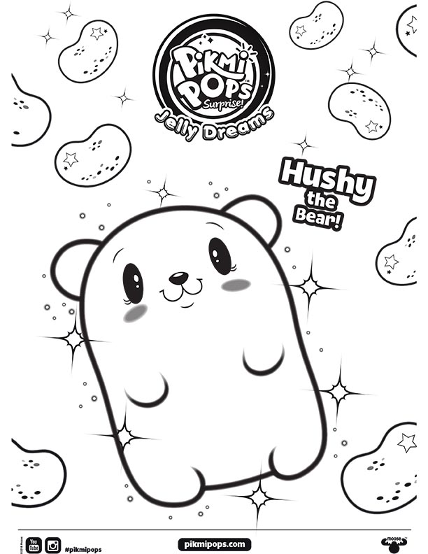 pikmi-pops-surprise-season-3-jelly-dreams-coloring-sheet-hushy-the-bear