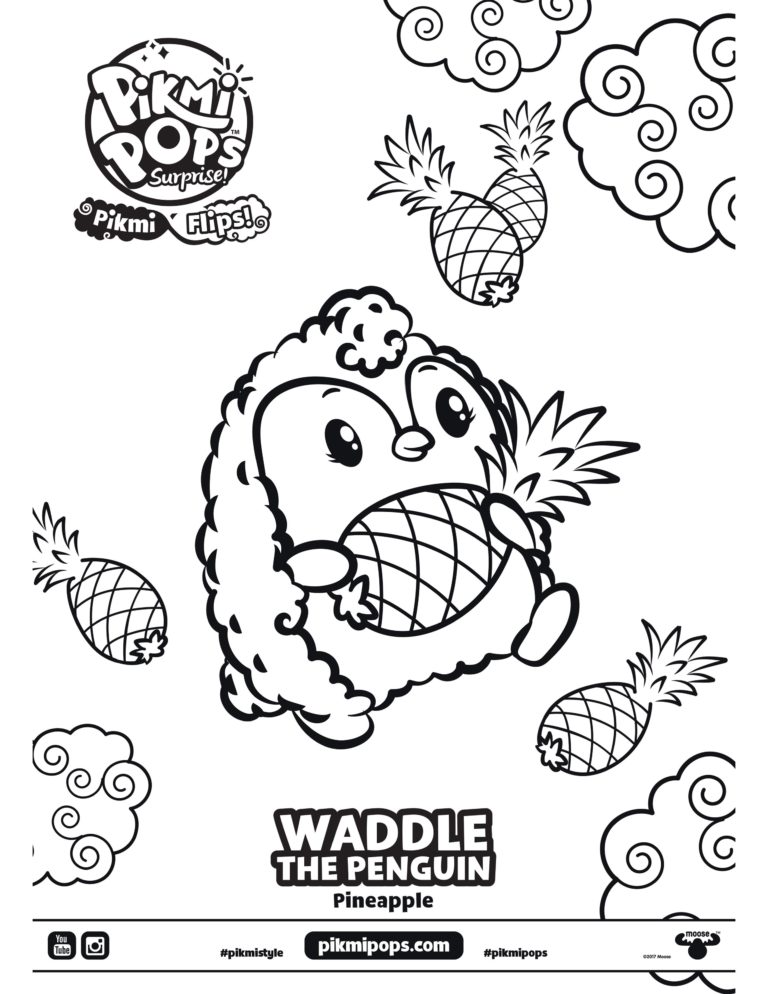 pikmi-pops-surprise-season-4-flips-coloring-sheet-waddle-the-penguin ...