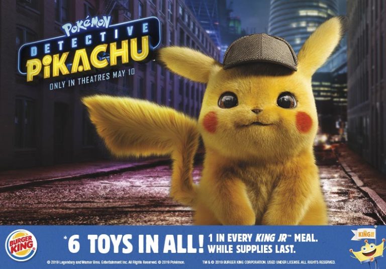 burger king pikachu toys 2019