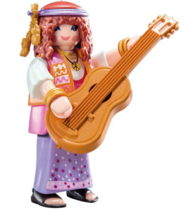 Playmobil Figures Series 11 Girls - Hippie Musician