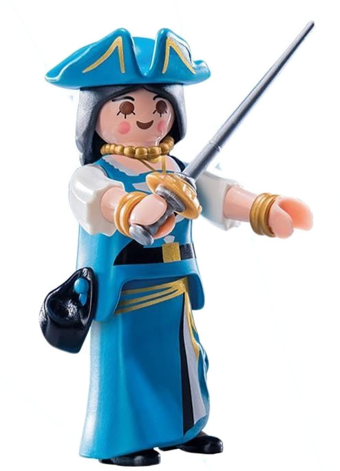 Playmobil,FEMALE PIRATE WITH SWORD 