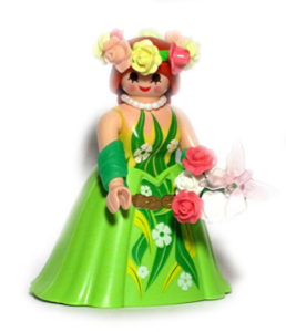 Playmobil Figures Series 14 Girls - Bride in Green Dress