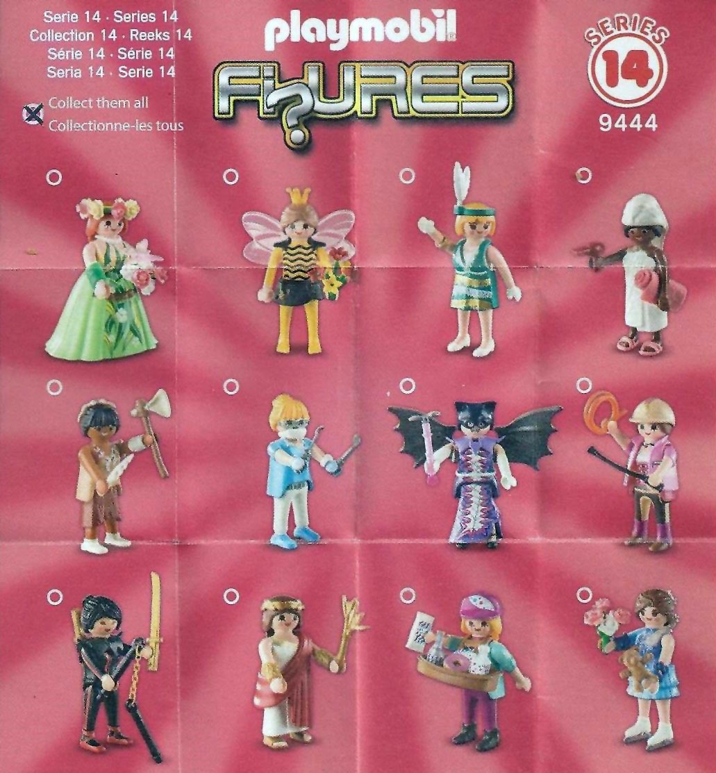 Playmobil complete serie figure figures figuren serie 14 9444 girls 