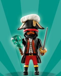 Playmobil Figures Series 2 Boys - Pirate Captin