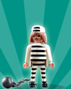 Playmobil Figures Series 2 Boys - Prisoner