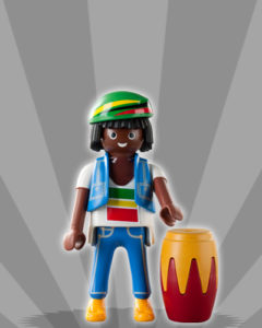 Playmobil Figures Series 3 Boys - Caribbean Drummer