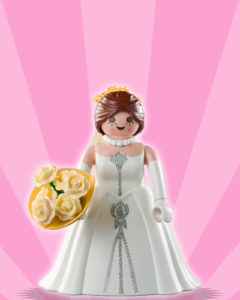 Playmobil Figures Series 3 Girls - Bride