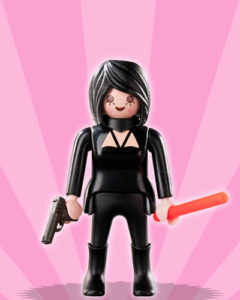 Playmobil Figures Series 3 Girls - Female Agent