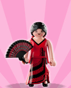 Playmobil Figures Series 3 Girls - Flamenco Dancer