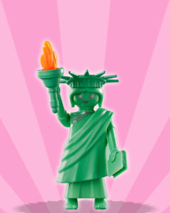 Playmobil Figures Series 3 Girls - Statue of Liberty