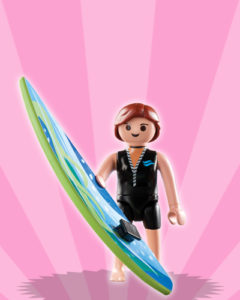 Playmobil Figures Series 3 Girls - Surfer
