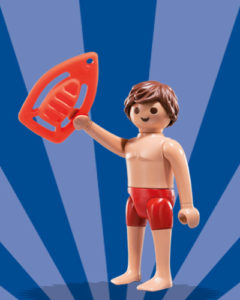 Playmobil Figures Series 6 Boys - Lifeguard