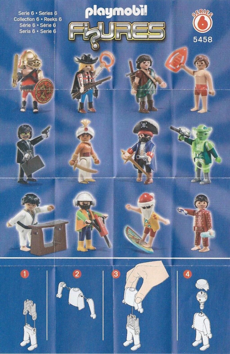 Playmobil Figures Series 6 Boys Blind Bags Packs Checklist Kids Time