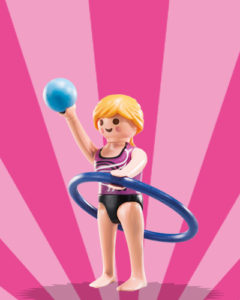 Playmobil Figures Series 6 Girls - Gymnast