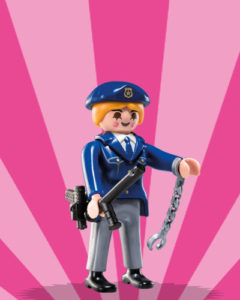 Playmobil Figures Series 6 Girls - Policewoman