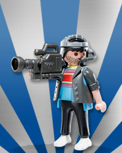 Playmobil Figures Series 7 Boys - Cameraman