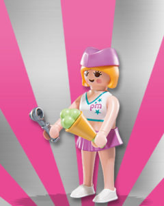 Playmobil Figures Series 7 Girls - Ice-cream Woman