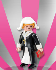 Playmobil Figures Series 7 Girls - Nun