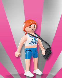 Playmobil Figures Series 7 Girls - Runner