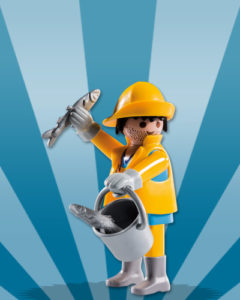 Playmobil Figures Series 8 Boys - Fisherman