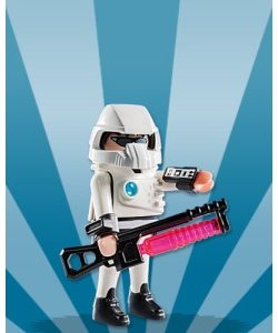 Playmobil Figures Series 8 Boys - Space Soldier with Laser Weapon