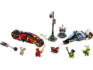 Lego Ninjago Kai's Blade Cycle & Zane's Snowmobile - 70667