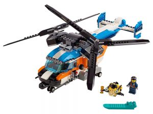 Lego Creator 3-in-1 Twin-Rotor Helicopter 31096