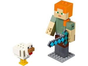 LEGO® MINECRAFT Products Minecraft™ Alex BigFig with Chicken - 21149