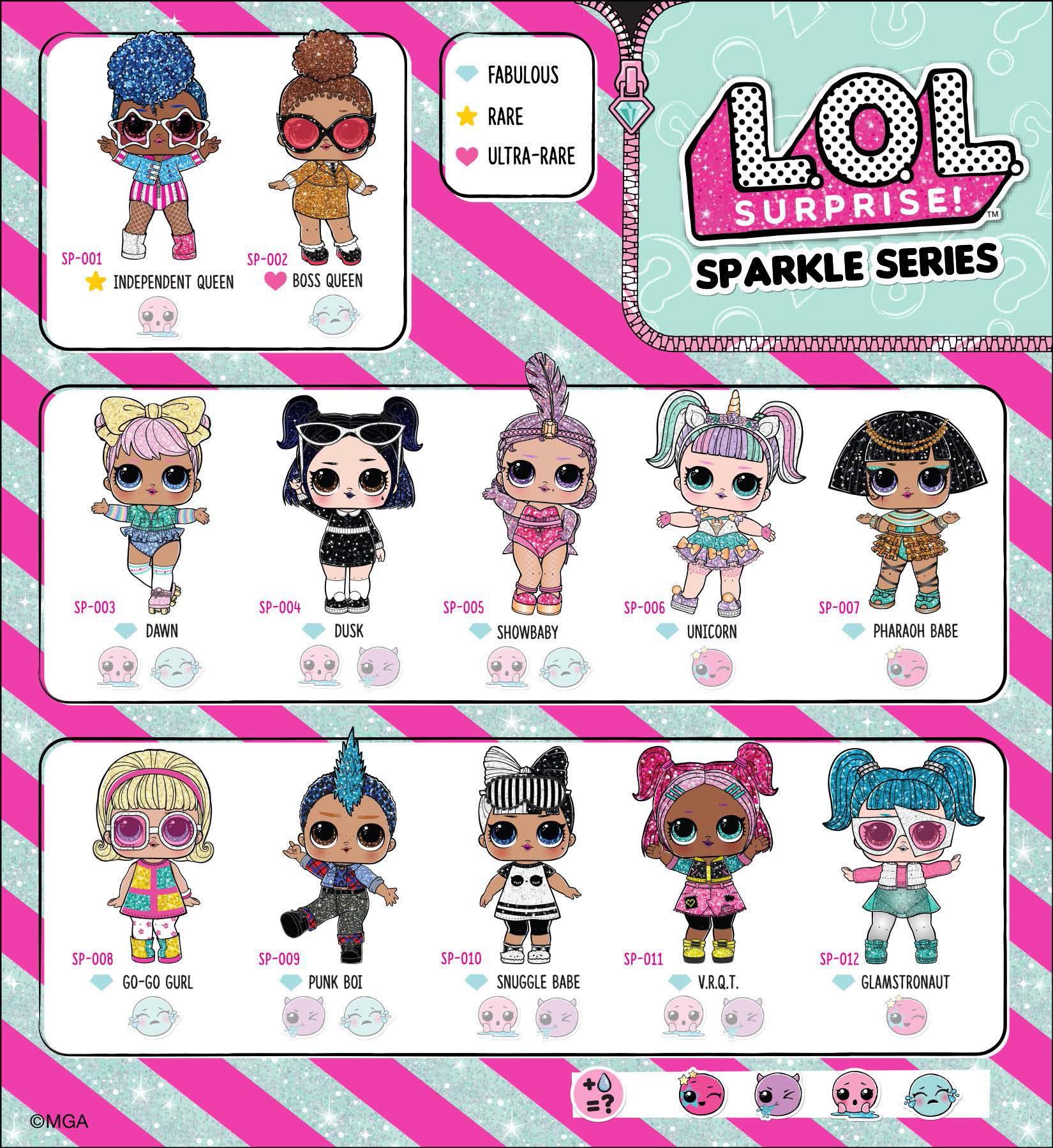 series 4 lol dolls checklist