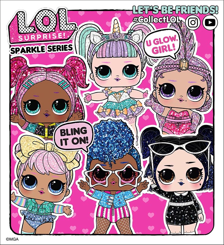 lol surprise sparkle series dolls