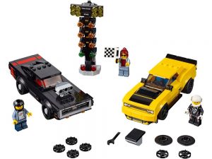 LEGO® Speed Champions Products 2018 Dodge Challenger SRT Demon and 1970 Dodge Charger R/T - 75893