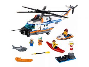 LEGO® City Coast Guard Heavy-duty Rescue Helicopter 60166