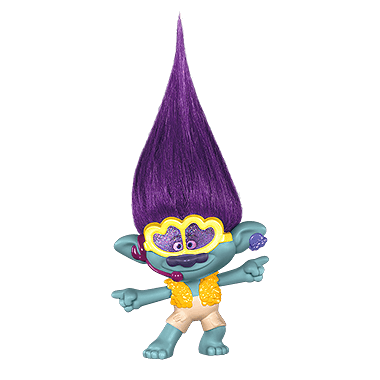MCDONALDS HAPPY MEAL TOY TROLLS WORLD TOUR 2020 #3 PARTY BRANCH 