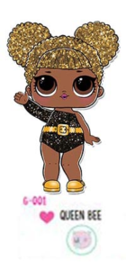 L.O.L Surprise! Glitter Series Doll - Queen Bee G-001