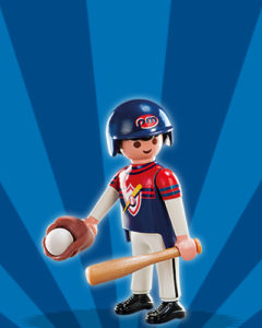 Playmobil Figures Series 4 Boys - Baseball Player 5284