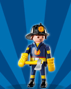 Playmobil Figures Series 4 Boys - Fireman 5284