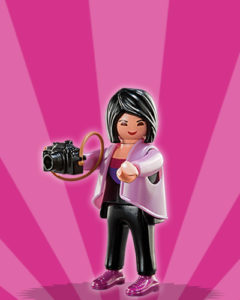 Playmobil Figures Series 4 Girls - Photographer 5285